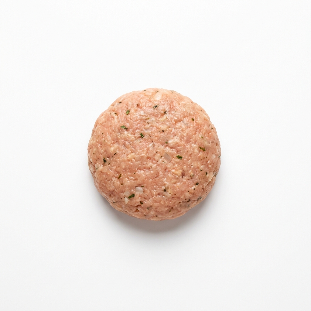 Geflügel Frikadelle, roh