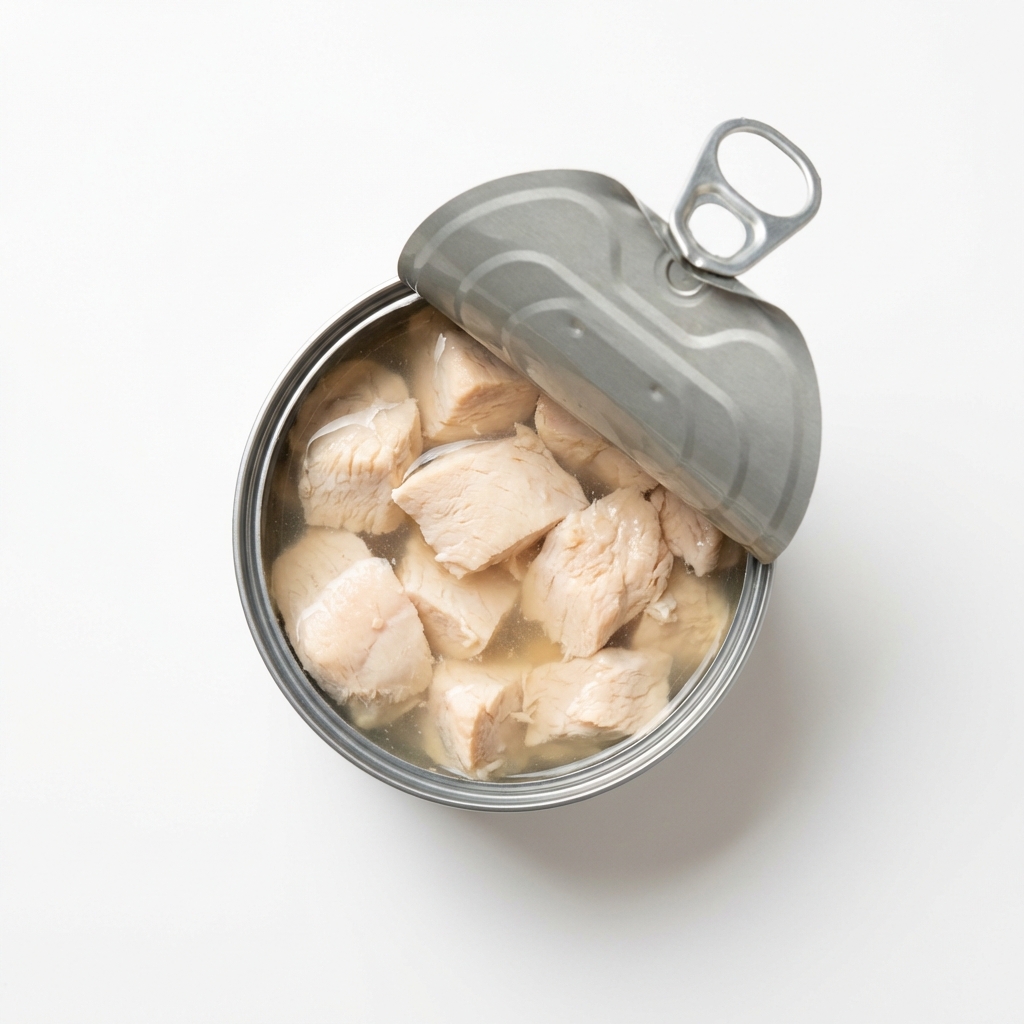 Hähnchenbrustfilet im eigenen Saft, Konserve