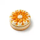 Aprikosen-Sahnetorte (Wasserbiskuit)