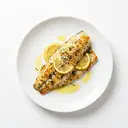 Barsch/Flussbarsch, gebraten ohne Fett (Ofen)