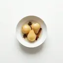 Birnen im Sud gekocht