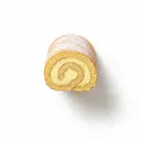 Biskuitrolle/Biskuitroulade, mit Zitronensahnecreme