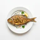 Blei/Brachsen/Brasse, gebraten ohne Fett (Pfanne)