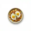 Bratkartoffeln mit Ei