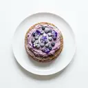 Buchweizentorte (Wasserbiskuit) mit Heidelbeersahnecreme