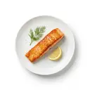 Buckellachs tiefgefroren, gebraten ohne Fett (Pfanne)