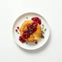 Camembert paniert, frittiert