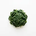 Blattgemüse (Durchschnitt exkl. Salate), gekocht (ohne Zugabe von Salz und Fett)