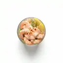 Crevettencocktail, zubereitet