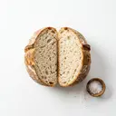 Halbweissbrot (mit jodiertem Kochsalz)