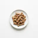 Kalb, Geschnetzeltes, gebraten (ohne Zugabe von Fett und Salz)