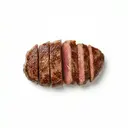 Pferd, Filet, gebraten (ohne Zusatz von Fett und Salz)