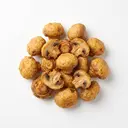 Champignons im Backteig (mit Bier) frittiert