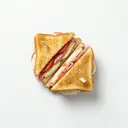 Clubsandwich mit Mozzarella, Tomaten und Kochschinken