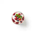 Dessert aus Joghurt mild, Frischkäse und Fruchtzubereitung, gesüßt