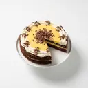 Eierlikörtorte (Schoko-Mandelbiskuit)