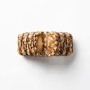 Energieriegel gefüllt mit Nusscreme