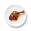 Ente Schenkel, mit Haut, tiefgefroren, gebraten ohne Fett (Ofen)