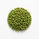 Erbse grün, tiefgefroren, gebraten ohne Fett (Pfanne)