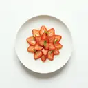 Erdbeer-Carpaccio (mit Weißwein)