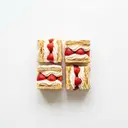 Erdbeer-Sahneschnitten (Blätterteig)