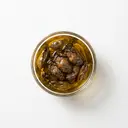 Europäische Auster in Öl, Konserve, abgetropft