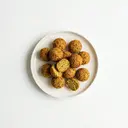 Falafel (Kichererbsenbällchen) frittiert