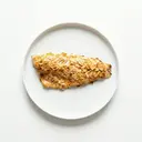 Felchenfilet in Mandelkruste gebacken