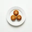 Fischfrikadellen mit Seelachs gebraten