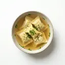 Fleischbrühe mit Maultaschen (mit Schweinebrät)