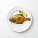 Flunder gebraten ohne Fett (Pfanne)