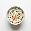 Frischkäsezubereitung mind. 50 % Fett i. Tr., mit Gemüse/Kräutern