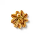 Frühlingszwiebel/Lauchzwiebel (ohne Laub) gebraten ohne Fett (Pfanne)