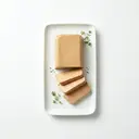 Gänseleberpastete in der Kastenform gegart