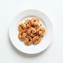 Garnele/Granat/Krabbe, gekocht, gebraten ohne Fett (Pfanne)