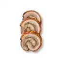 Gefüllter Schweinebauch gebraten ohne Fett (Ofen)