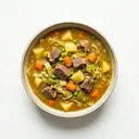 Gemüse-Eintopf mit Hammelfleisch