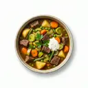 Gemüse-Rindfleisch-Eintopf