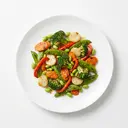 Gemüsemischung asiatische Art, tiefgefroren, gebacken