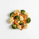 Gemüsemischung Kaisergemüse, tiefgefroren, gebacken