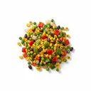 Gemüsemischung mexikanische Art, gekocht