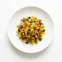 Gemüsemischung mexikanische Art, tiefgefroren, gedünstet