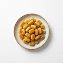 Gnocchi gekocht, gebraten ohne Fett (Pfanne)