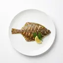 Goldbutt/Scholle, gegrillt