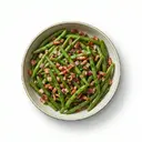 Grüne-Bohnen-Salat (gegart) mit Speck-Essigmarinade