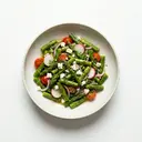 Grüner-Spargel-Salat (gegart) mit Essigmarinade