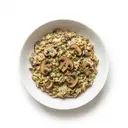 Grünkernrisotto mit Champignons