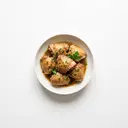 Hähnchen Fleisch, ohne Haut, geschmort ohne Fett