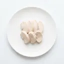 Hähnchen Fleisch, ohne Haut, tiefgefroren, gekocht