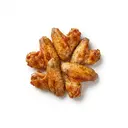 Hähnchen Flügel, mit Haut, gebraten ohne Fett (Ofen)